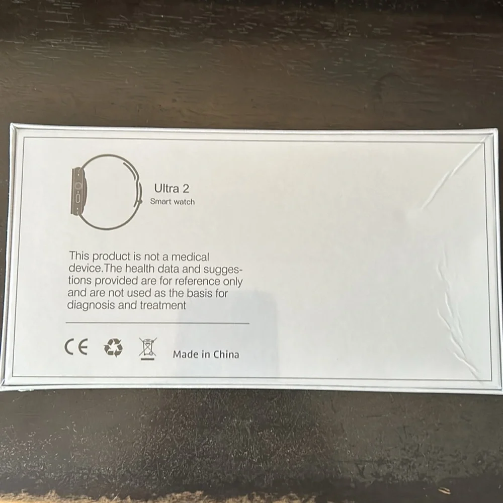 Ultra II Smart Watch iOS & Android Capable w/wireless charging pad